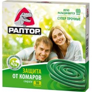 Спирали от комаров Раптор, 10шт.