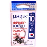 Гачки Лідер ФІДЕР KAIZU BN, № 10 (9шт.)