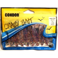Виброхвост Crazy bait CH3CM, довжина 70мм, колір № 105