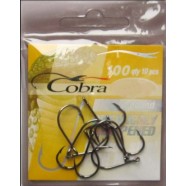 Рибальські гачки Cobra round, 10шт, розмір № 5