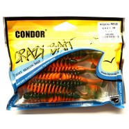 Приманка їстівна силіконова Condor (Кондор), PRP-100, 100мм, 6шт., колір № 18