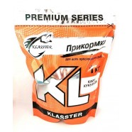 Рибальська підгодовування KLASSTER PREMIUM Короп, 1кг, короп-кукурудза