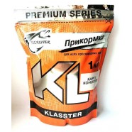 Рибальська підгодовування KLASSTER PREMIUM Короп, 1кг, короп-конопля