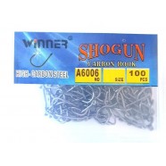Гачки WINNER SHOGUN, 100 шт, розмір № 9