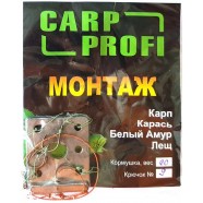 Кормушка оснащенная Carp Profi макушатник-свинец, вес 48г