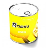 Рибальська наживка Кукурудза ROBIN Натурал ж/б 900мл.