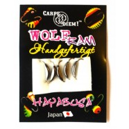 Мормишка вольфрамова Carpe Diem Супер Банан кр. № 16 5шт Black 2mm 0,2 g 010-020-1