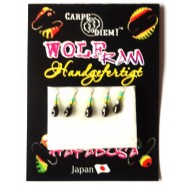 Мормишка вольфрамова Carpe Diem Крапля з лыской кр. № 20 5шт Black 2,5 mm 0,2 g 028-025-1