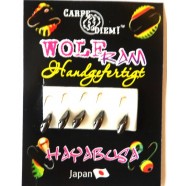 Мормишка вольфрамова Carpe Diem Насіння кр.№16 5шт Black 3mm 0,4 g 008-030-1