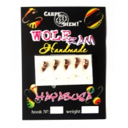 Мормишка Carpe Diem, вольфрамова, Насіння кр.№18 5шт Cu 2,5 mm 0,2 g 008-025-1