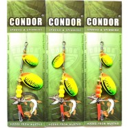 Обертова подвійна блешня Condor, колір CB03, 8г