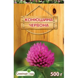 Семена газонной травы Клевер красный в оболочке GLOBAL, 500 г