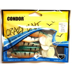 Виброхвост-силікон Condor Crazy bait CH3 1/2CM, 90мм, колір № 142