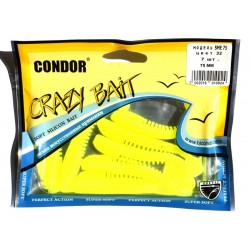 Силіконова принада їстівна Condor (Кондор), SME-75, 75мм, 7шт., колір № 32