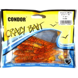 Силіконова принада їстівна Condor (Кондор), SME-75, 75мм, 7шт., колір № 52
