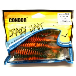 Приманка їстівна силіконова Condor (Кондор), PRP-100, 100мм, 6шт., колір № 18
