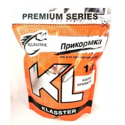 Рибальська підгодовування KLASSTER PREMIUM Короп, 1кг, короп-креветка