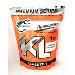 Прикормка для риби KLASSTER PREMIUM Карась, 1кг, карась-конопля