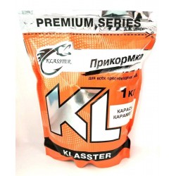 Прикормка для риби KLASSTER PREMIUM Карась, 1кг, карась-карамель