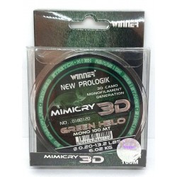 Леска Mimicry 3D Winner, длина 100м., диаметр 0,20мм