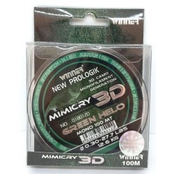 Леска Mimicry 3D Winner, длина 100м., диаметр 0,30мм