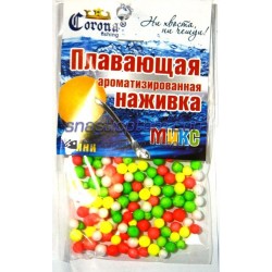 Корона, кульки пінопласту, міні, (4-6мм), мікс