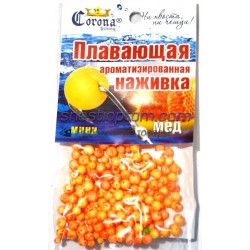 Корона, кульки пінопласту, міні, (4-6мм), мед