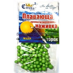 Пінопластова наживка Корона, міді, (6-8мм), горох