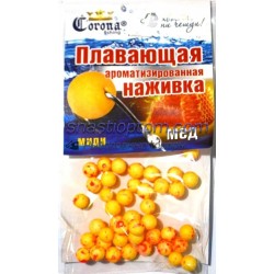Пінопластова наживка Корона, міді, (6-8мм), мед