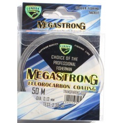Лісочка для риболовлі Condor MegaStrong Fluorocarbon Coating 50м, діаметр 0,12мм
