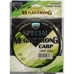 Рибальська волосінь Condor MegaStrong Special Carp CAMOU GREEN, 300м , діаметр 0,40мм