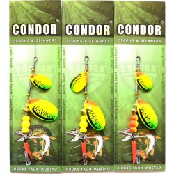 Обертова подвійна блешня Condor, колір CB03, 8г