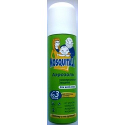Аерозоль від комарів MOSQUITALL (Москітол), 100мл.