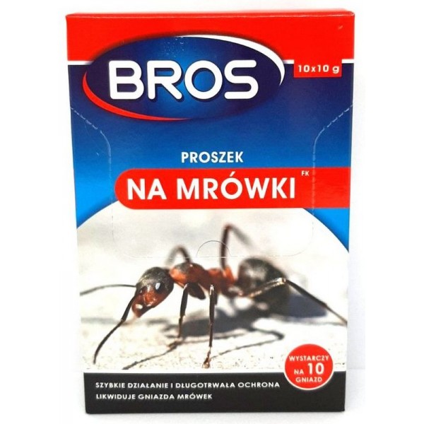 Брос, порошок от муравьев, 10*10г. Брос, порошок от муравьев, 10*10г.