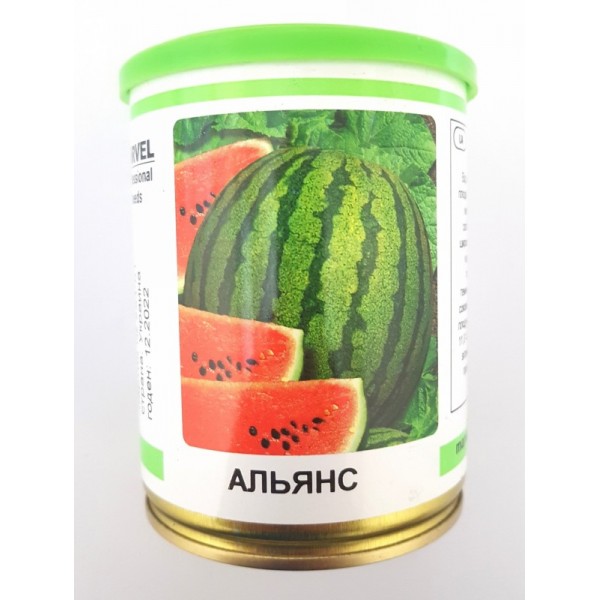 Семена в банках арбуза Альянс, (Украина), 100г