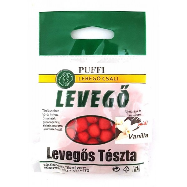 Воздушное тесто для рыбалки PUFFI LEVEGO, миди, 5гр., ваниль