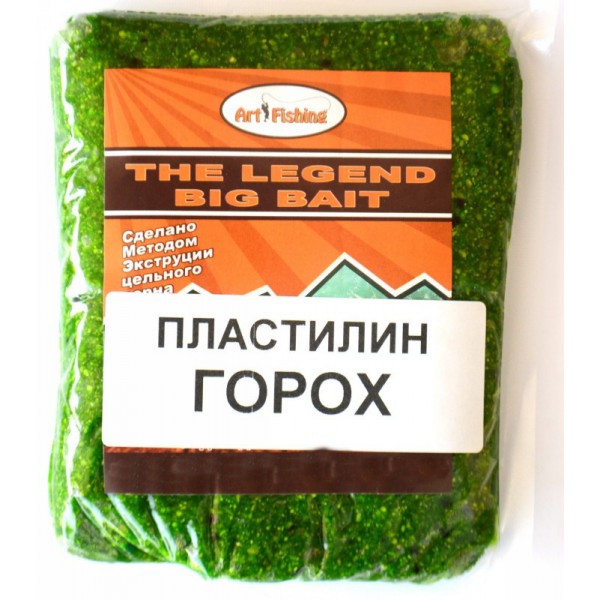 Пластилин для рыбалки Art Fishing, 500гр, горох