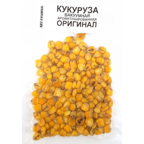 Наживка Кукуруза Art Fishing в вакуумной упаковке, 100гр, оригинал Наживка Кукуруза Art Fishing в вакуумной упаковке, 100гр, оригинал