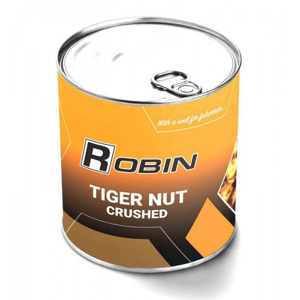Наживка рибальська Тигровий горіх ROBIN ж/б 200мл., подрібнюваний