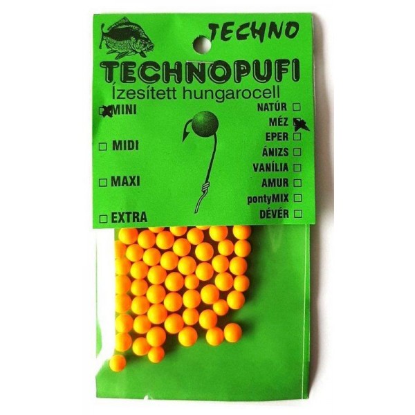 Techno pufi кульки пінопласту, міні (2-4мм), мед