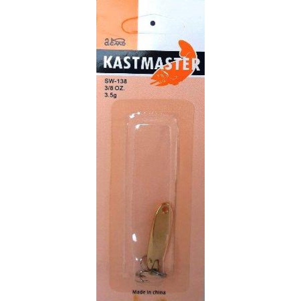 Блесна колеблющаяся Kastmaster, Золото, вес 3.5г