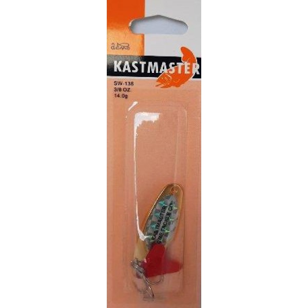 Блесна колеблющаяся Kastmaster, Золото, вес 14г