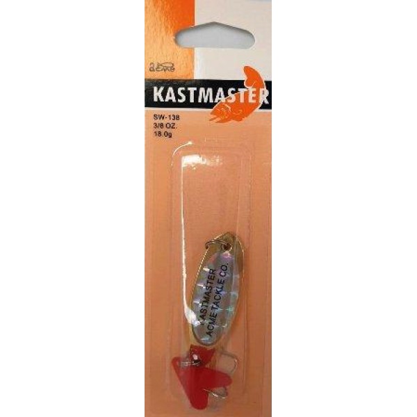 Блесна колеблющаяся Kastmaster, Золото, вес 18г