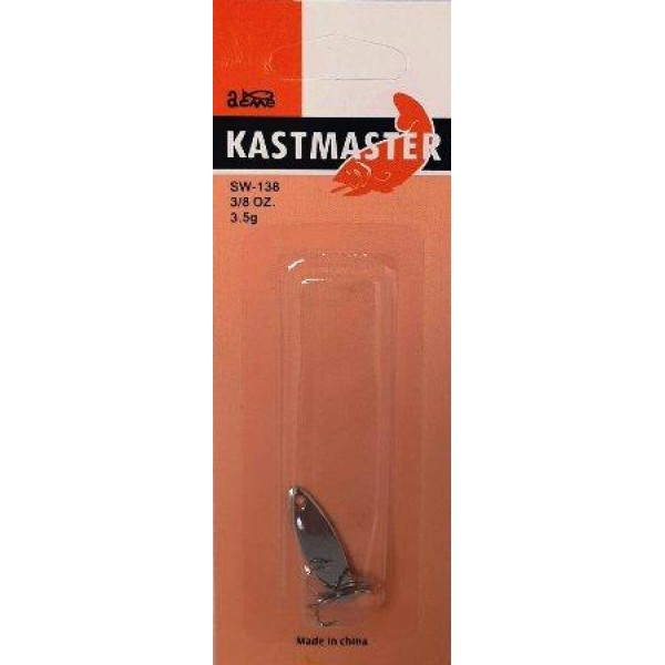 Блесна Кастмастер, 3 крючка, Серебро, вес 3.5г Блесна Кастмастер, 3 крючка, Серебро, вес 3.5г