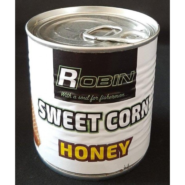 Наживка SWEET CORN ROBIN ж/б 200мл., мёд Наживка SWEET CORN ROBIN ж/б 200мл., мёд