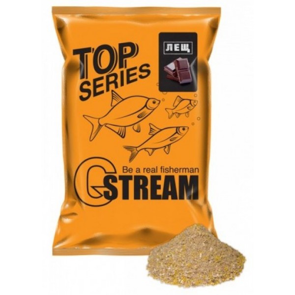 Підгодовування для риби, G.Stream Top Series вага 1кг, смак Лещ шоколад Підгодовування для риби, G.Stream Top Series вага 1кг, смак Лещ шоколад