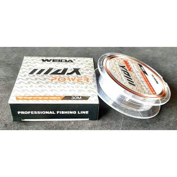 Леска для рыбалки Weida Max Power, 30м. , диаметр 0,16мм