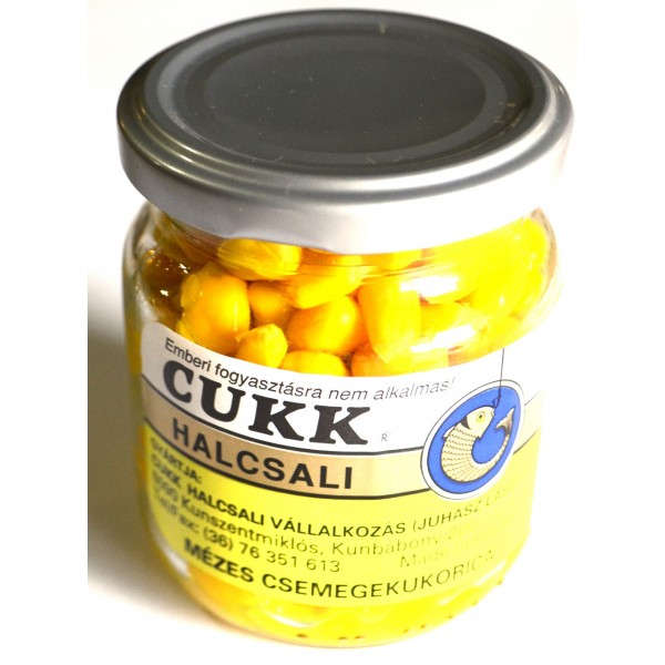 Наживка Сухая кукуруза Cukk, 125г, мёд Наживка Сухая кукуруза Cukk, 125г, мёд