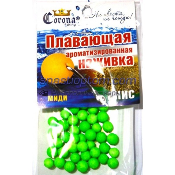 Пінопластова наживка Корона, міді, (6-8мм), мікс Пінопластова наживка Корона, міді, (6-8мм), мікс