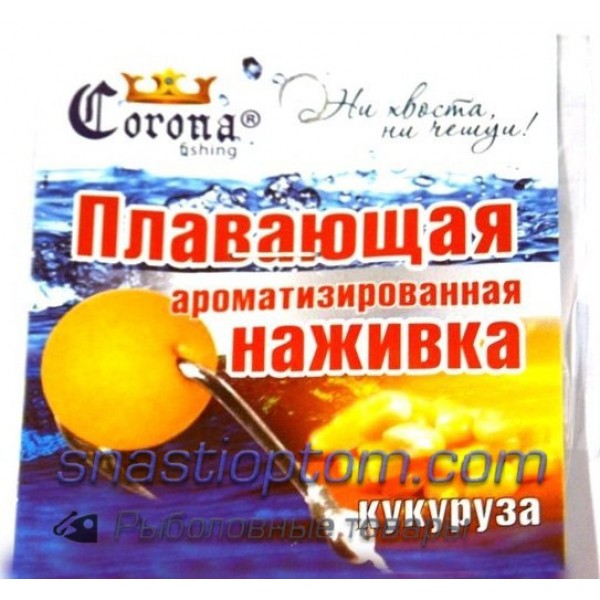 Пінопласт для риболовлі Корона, максі, (8-10мм), кукурудза Пінопласт для риболовлі Корона, максі, (8-10мм), кукурудза